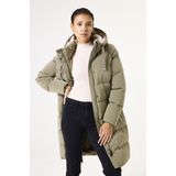 GARCIA - Gewatteerde Puffer - Groen - Dames Jas