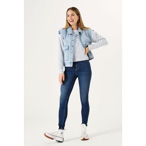 Yezz LILLY dames Jeans,Blauw, Skinny fit