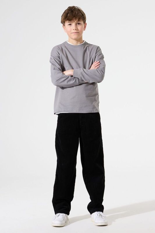 Ribcordbroek met Franse steekzakken