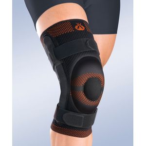 Rodisil plus, gesloten patella, zwart, maat M 9106-M/3