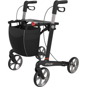 Athlon carbon fiber rollator Zwart maat S