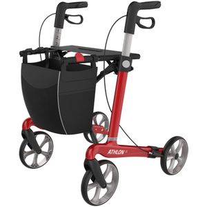Athlon carbon fiber rollator Rood maat M spec.