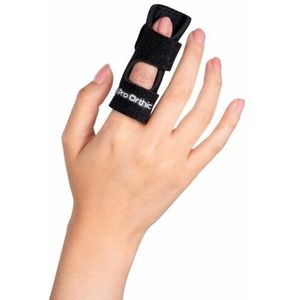Pro Orthic - Finger Splint - One Size - Zwart - Klittenband