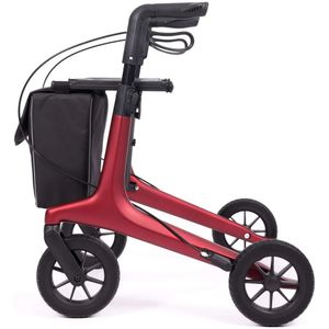 Rollator - Carbon All-inn - Matt Royal Red - Medium