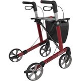 Rehasense - Server - Rollator - Rood - Opvouwbaar - Ergonomisch Handvat