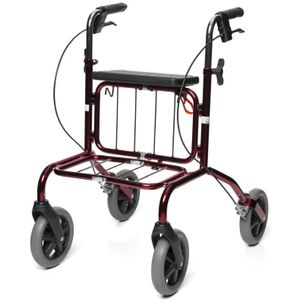 Rebel Human Care Rollator - makkelijk inklapbaar - 67 - zithoogte 62