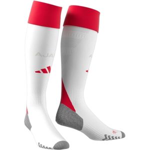 Adidas Ajax Thuis Wedstrijdkousen 24/25 Heren - Replica-kousen - Kleur Wit - Maat 43-45