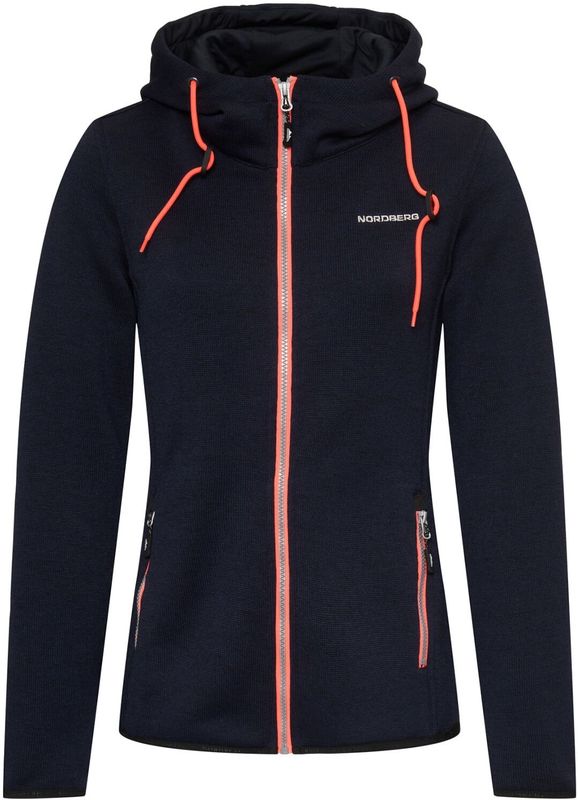 Nordberg Elise Fleece Dames Vest Dames - Vesten - Kleur Blauw - Maat Xxl