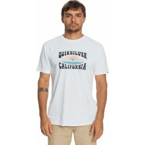 Quiksilver California Dreamin Heren T-shirt Heren - Shirts - Kleur Wit - Maat L