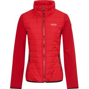 Nordberg Trine Dames Fleece Vest Dames - Vesten - Kleur Rood - Maat L