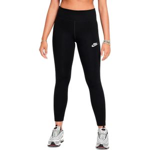 Nike Sportswear Kinder Legging Kinderen - Broeken - Kleur Zwart-wit - Maat 158-170