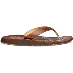 Olukai Paniolo Dames Teenslippers Dames - Teenslippers - Kleur Bruin - Maat 38