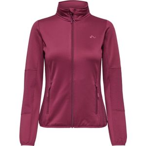 Only Play Jetta Fleece Dames Vest Dames - Vesten - Kleur Paars-multicolour - Maat L