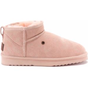 Warmbat Durack Dames Suede Laars Dames - Sneakers - Kleur Roze - Maat 42