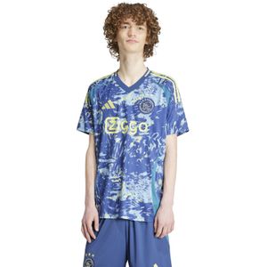 Adidas Ajax Uit Wedstrijdshirt Heren - Replica-shirts - Kleur Blauw - Maat M