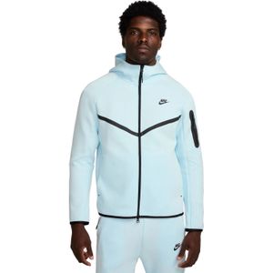 Nike Tech Fleece Hoodie Heren - Sweaters - Kleur Blauw - Maat S