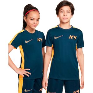 Nike Kylian Mbpappe Kinder T-shirt Kinderen - Trainingsshirts - Kleur Blauw - Maat 128-137