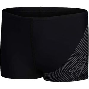 Speedo Eco Medley Logo Aqsh Bla/gre Kinder - Zwemslips - Kleur Zwart-multicolour - Maat 152