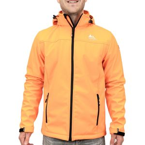 Nordberg Eldgrim Heren Softshell Heren - Jassen - Kleur Oranje - Maat Xl