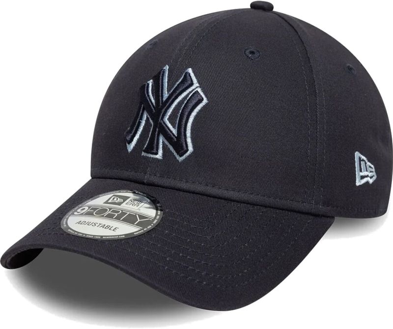 New Era Team Outline 9fortyâ® New York Yankees Cap Heren - Caps - Kleur Blauw - Maat 1size
