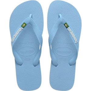 Havaianas Brasil Logo Teenslippers Heren - Teenslippers - Kleur Bruin - Maat 43-44