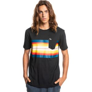 Quiksilver Resin Tint Pocket Te Heren - Shirts - Kleur Zwart - Maat S
