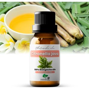 Citronella (Java) olie biologisch 10 ml