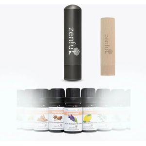 Neusinhaler set opstellen met etherische olie