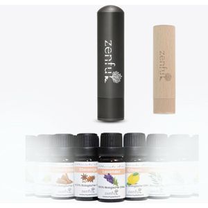 Neusinhaler set opstellen met etherische olie