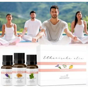 Yoga & Meditatie essentiële olie giftset