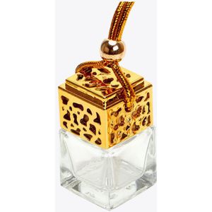 Luxe autoparfum met hanger - goud