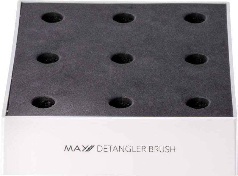 Max Pro Detangler Brushes Display