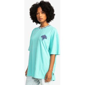 Quiksilver UNI - T-Shirt mit klassischem Boyfriend Fit für Frauen - Blau