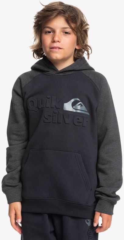 Quiksilver Age Of Blue Emboss - Kapuzenpulli für Jungs 4-16 - Schwarz