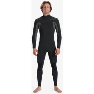 Quiksilver 3/2mm Everyday Sessions - Chest-Zip-Neoprenanzug für Männer - Braun