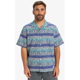 Quiksilver Global Heat - Hemd mit kurzen Ärmeln Unisex - Blau