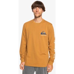 Quiksilver Comp Logo - Longsleeve für Männer - Braun