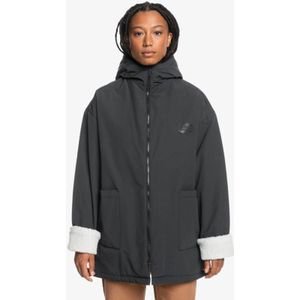Quiksilver UNI - Parka-Kapuzenjacke für Damen - Schwarz