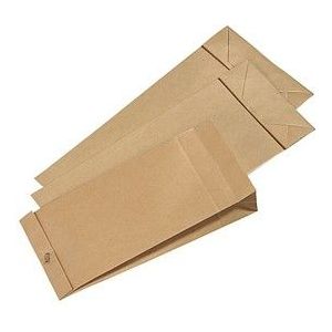 MAILmedia Musterbeutel ohne Fenster braun mit 5,0 cm Falte, 250 St.