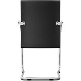 2 BISLEY Besucherstühle Classy BSFP2733 schwarz Stoff