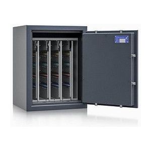 ISS safe4key Schlüsseltresor grau mit 192 Haken Doppelbartschloss