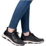 Rieker - Sneakers - Zwart - Leer