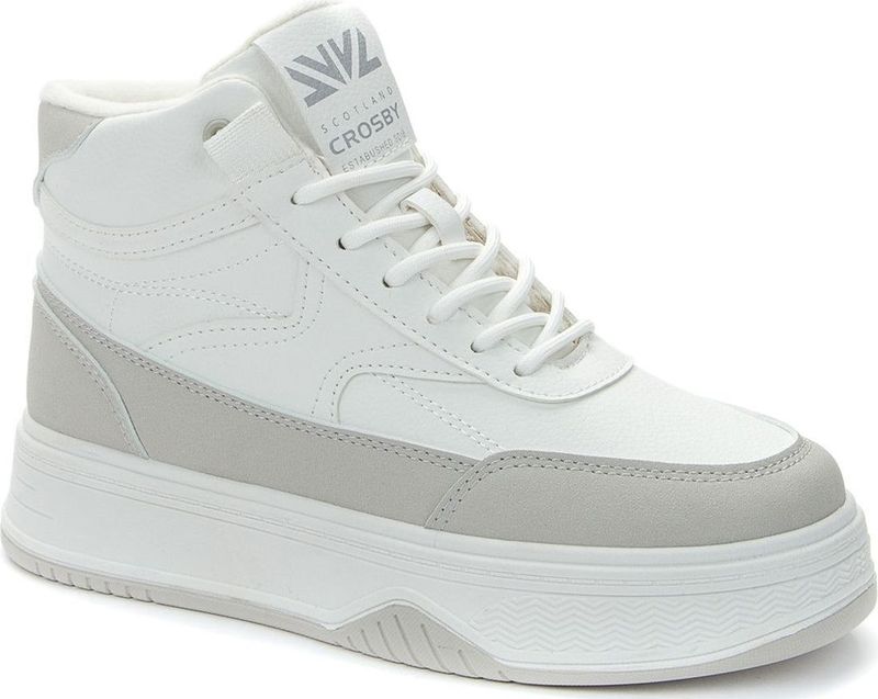 Crosby - 438119/08-02 - Enkellaarsjes - Wit