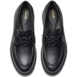 Clarks - Loriini Izzy - Instappers - Zwart - Leer