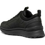 Geox - U46HMB 0FFEK - Sneakers - Zwart - Rundleder en Polyester