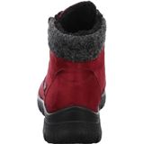 Ara - SAAS FEE - Winterlaarzen - Donkerrood/Zwart - Suèdeleer - Sleehak