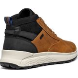 Geox - U26FDA 0FF6K Enkellaarsjes - Bruin - Rundleder en Polyester