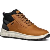 Geox - U26FDA 0FF6K Enkellaarsjes - Bruin - Rundleder en Polyester