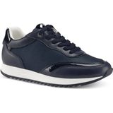 Tamaris - Navy Casual Gesloten Sportschoen - Blauw - Textiel