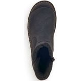 Rieker - Casual Enkellaarsjes - Zwart - Leer